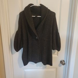 BCBGMaxzaria Single Button Cardigan Sweater Size M/L Wool Blend
